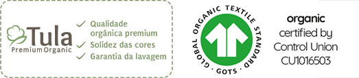 Os nossos tecidos Tula orgânicos premium na loja tecidos.com.pt